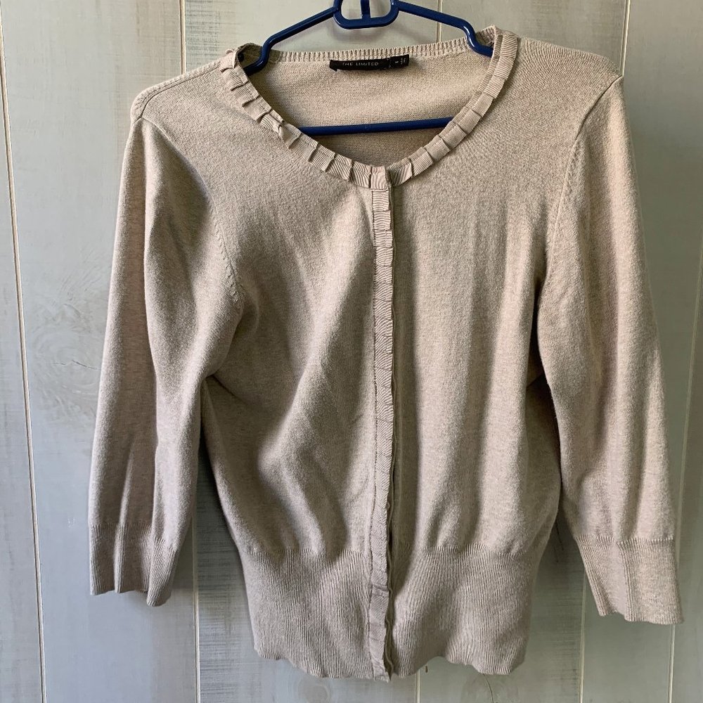 The Limited Tan Sweater